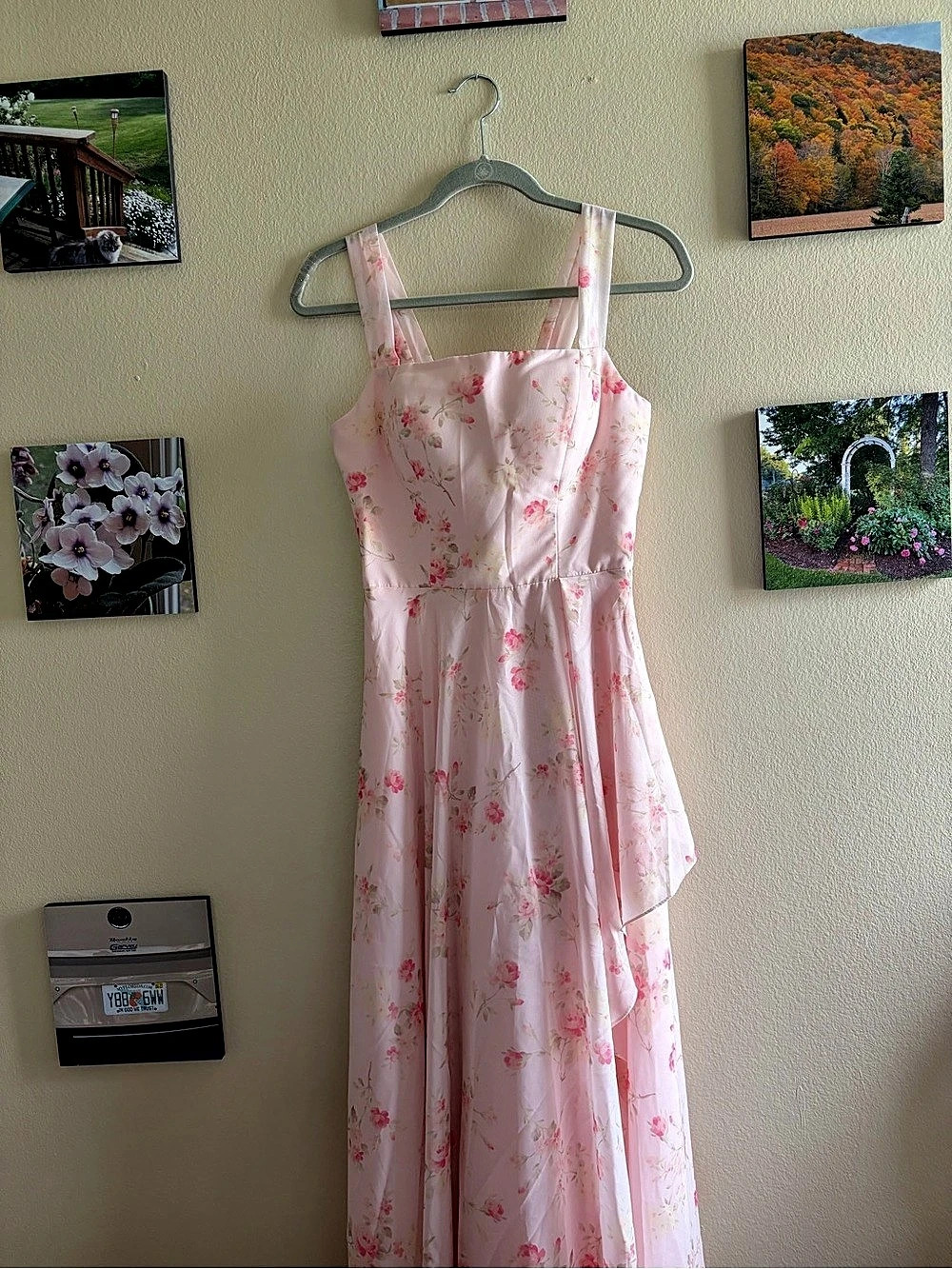 Floral Maxi Dress in Pink NWT
